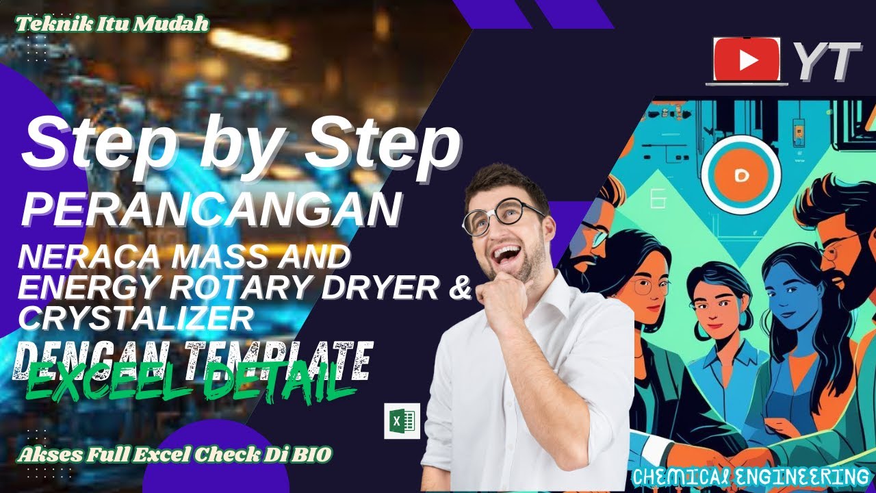 #14 NERACA MASSA DAN ENERGI PADA CRYSTAlLIZER DAN ROTARY DRYER