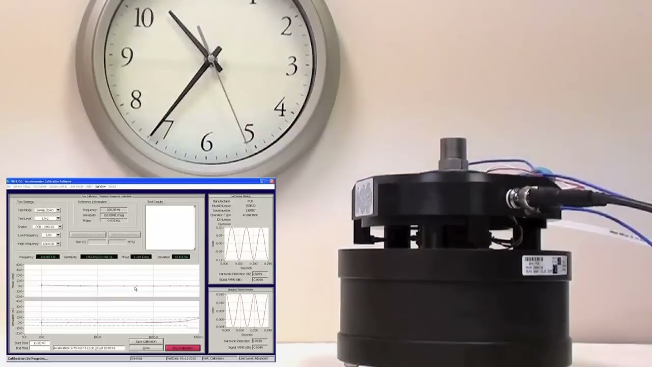 Accelerometer Vibration Calibration Tutorial