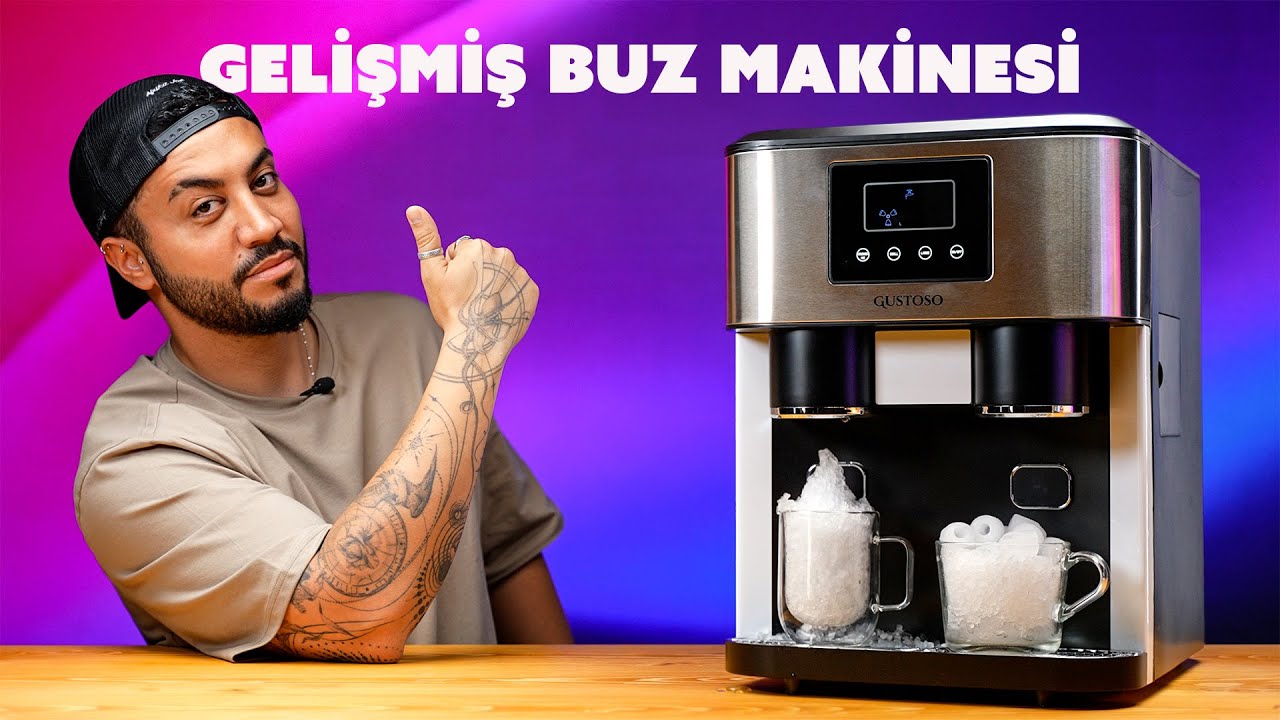 KIRILMIŞ BUZ YAPABİLEN BUZ MAKİNESİ ALDIM !!