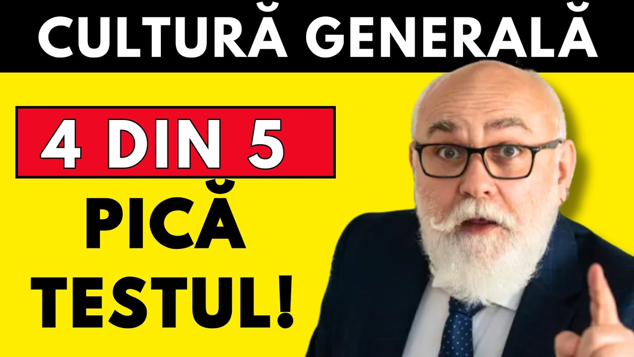 ✅ 50 Întrebări Provocatoare – Doar cei cu școală serioasă știu tot! #culturagenerala #intrebari