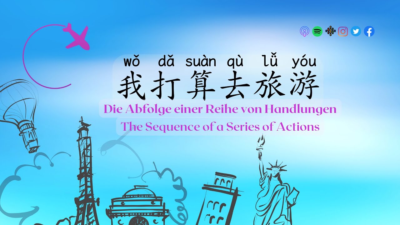 一句中文 Simple Chinese Sentence 56 The Structure 先...再/又...然后 HSK3 Standard Course L14