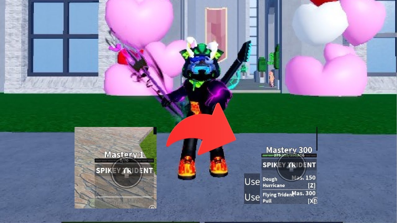 Spiky trident unlock skill in blox fruit (mobile)