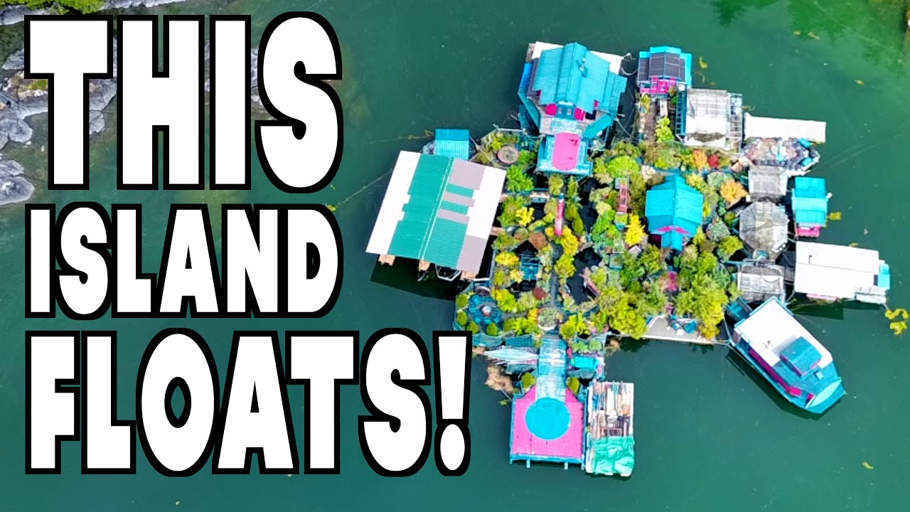 What's it Like to Live on a Private FLOATING Island? 🏝️🌲