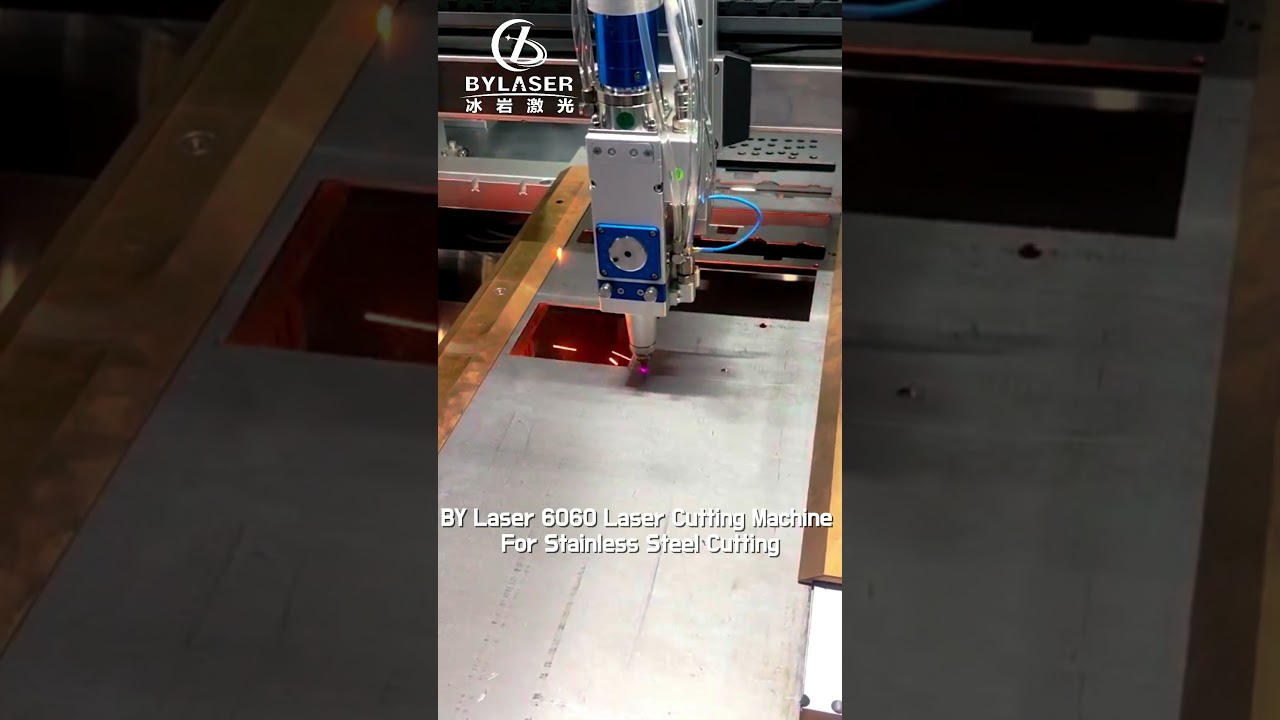 BY Laser  Small fiber laser cutting machine for Stainless Steel Cutting #cnc #lasercuttingmachine