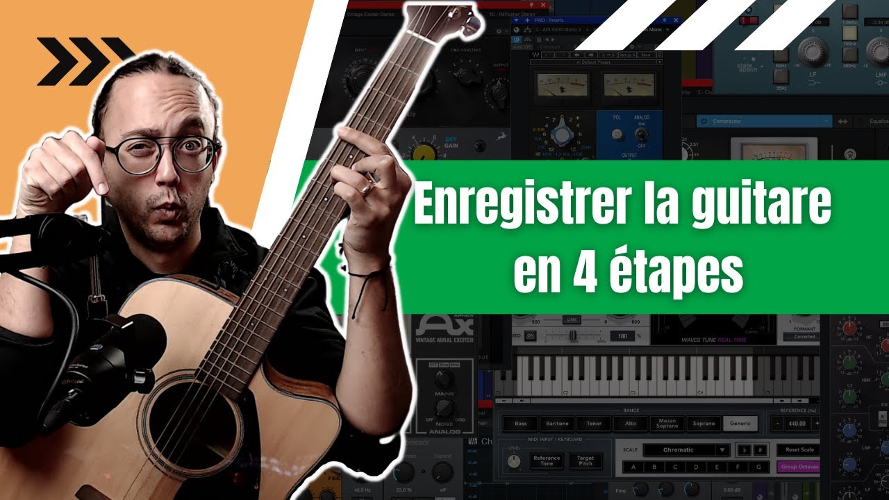 Enregistrer la guitare acoustique en 4 étapes