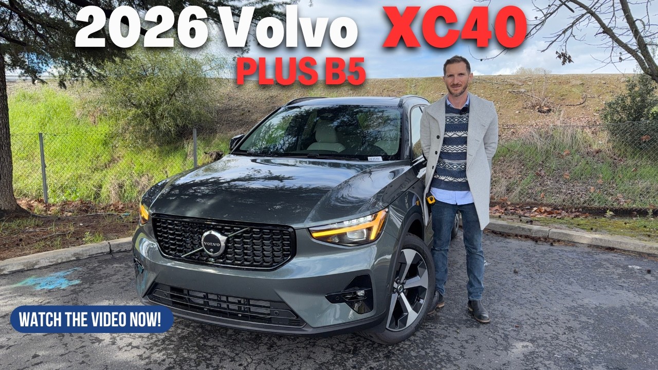 2026 VOLVO XC40 PLUS - This Is Your Full Volvo Walkaround!