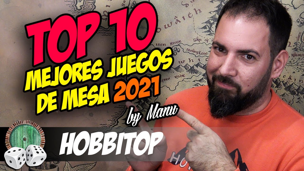 TOP 10 MEJORES JUEGOS DE MESA 2021 | BY MANU