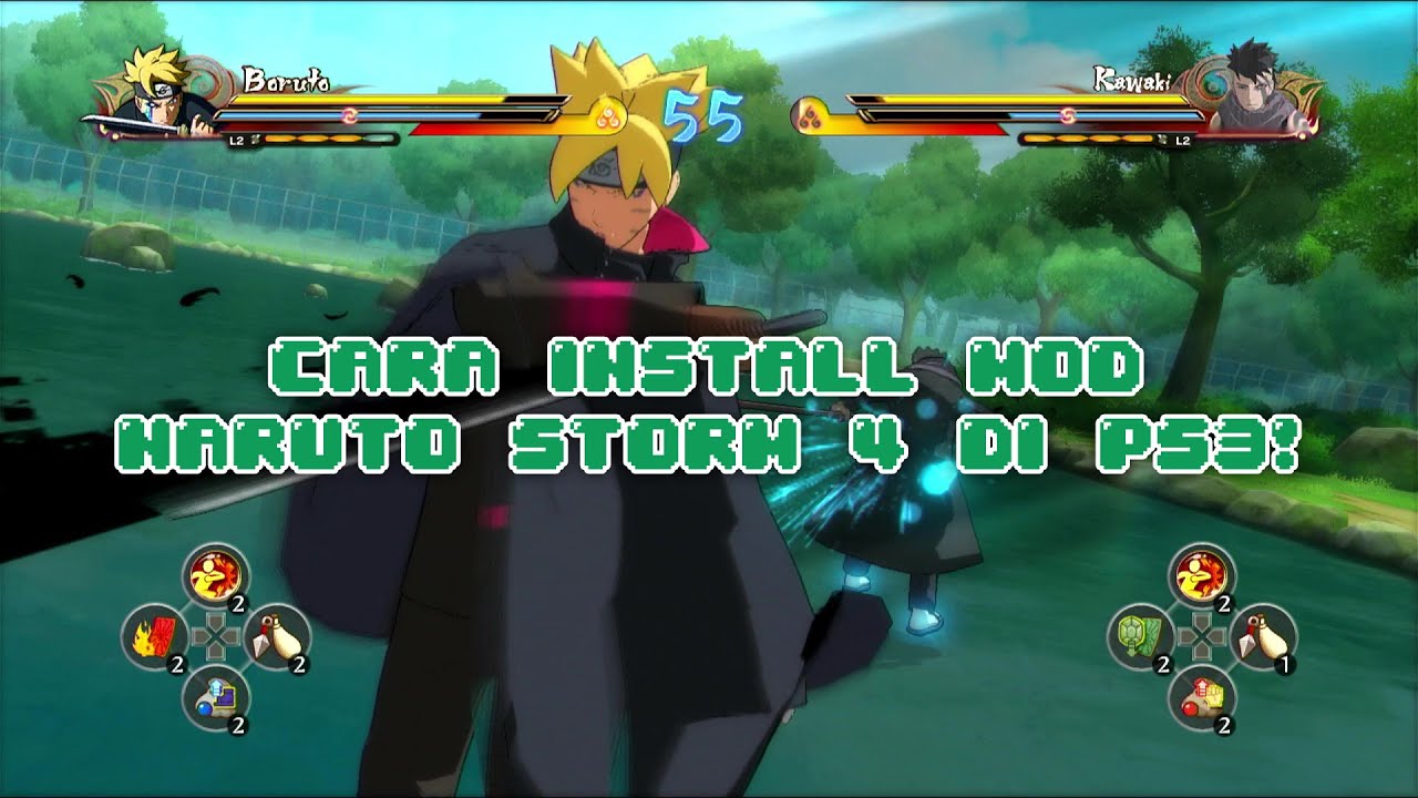 Cara Install MOD Naruto Storm 4 di PS3