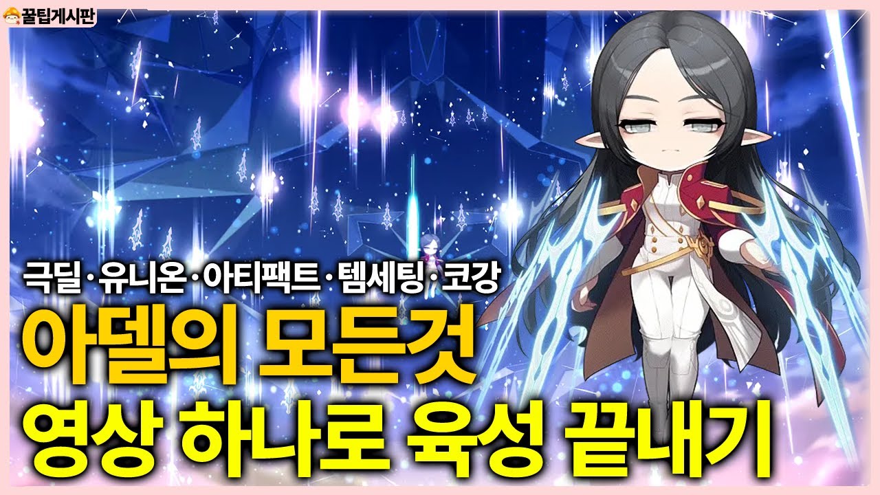 아델 육성에 필요한 모든것.아델 직업가이드 총 정리[메이플스토리]