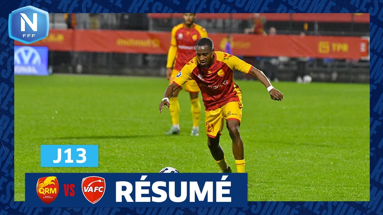J13 I Quevilly Rouen Métropole - Valenciennes FC (2-0), le résumé I National FFF 2024-2025