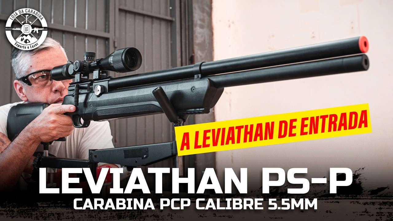 A Leviathan Baratinha 🤑! PCP Leviathan PS-P Nova Vista 5.5mm