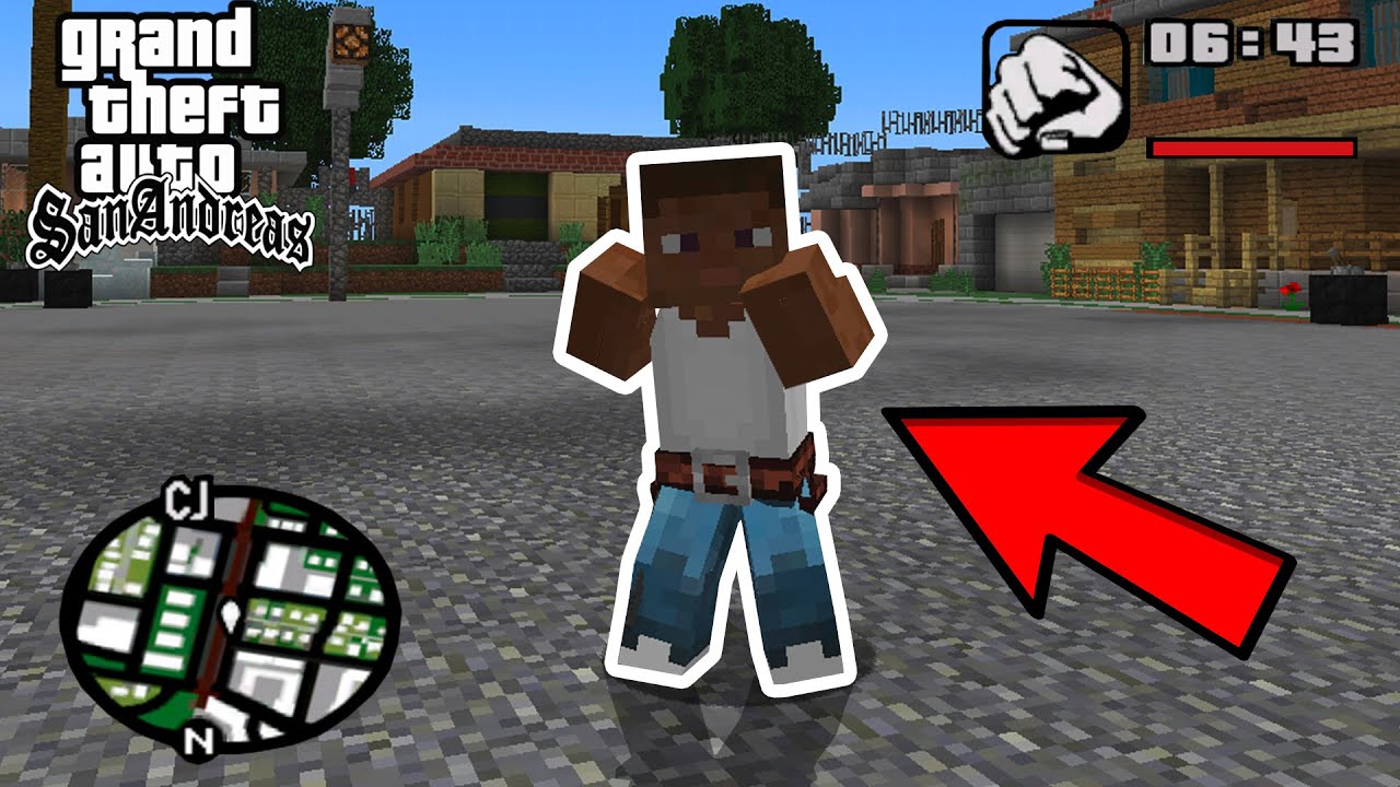 🧐Я Перенес GTA: San Andreas В Minecraft И Вот Что Из Этого Вышло!