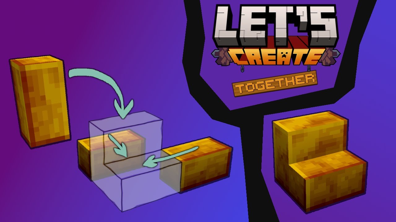 I built the COOLEST staircase so my friends can visit me - Let's Create Together E4