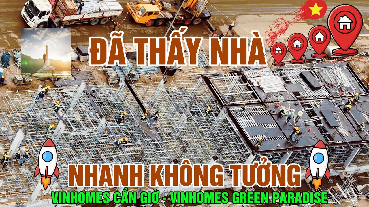 NHÀ ĐÃ LÊN TẦNG QUÁ NHANH tại VINHOMES CẦN GIỜ - NƠI TINH HOA HỘI TỤ*Mê Vin Cần Giờ
