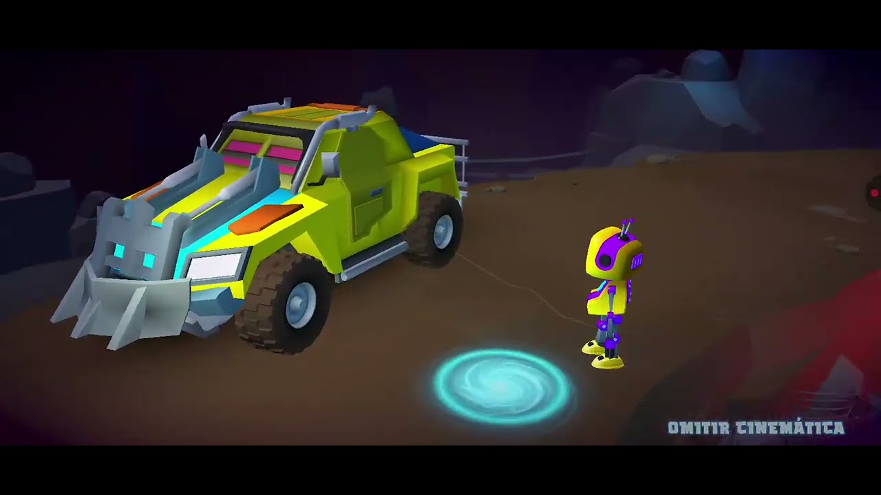 El nivel final del primer capítulo de tiny Robots 