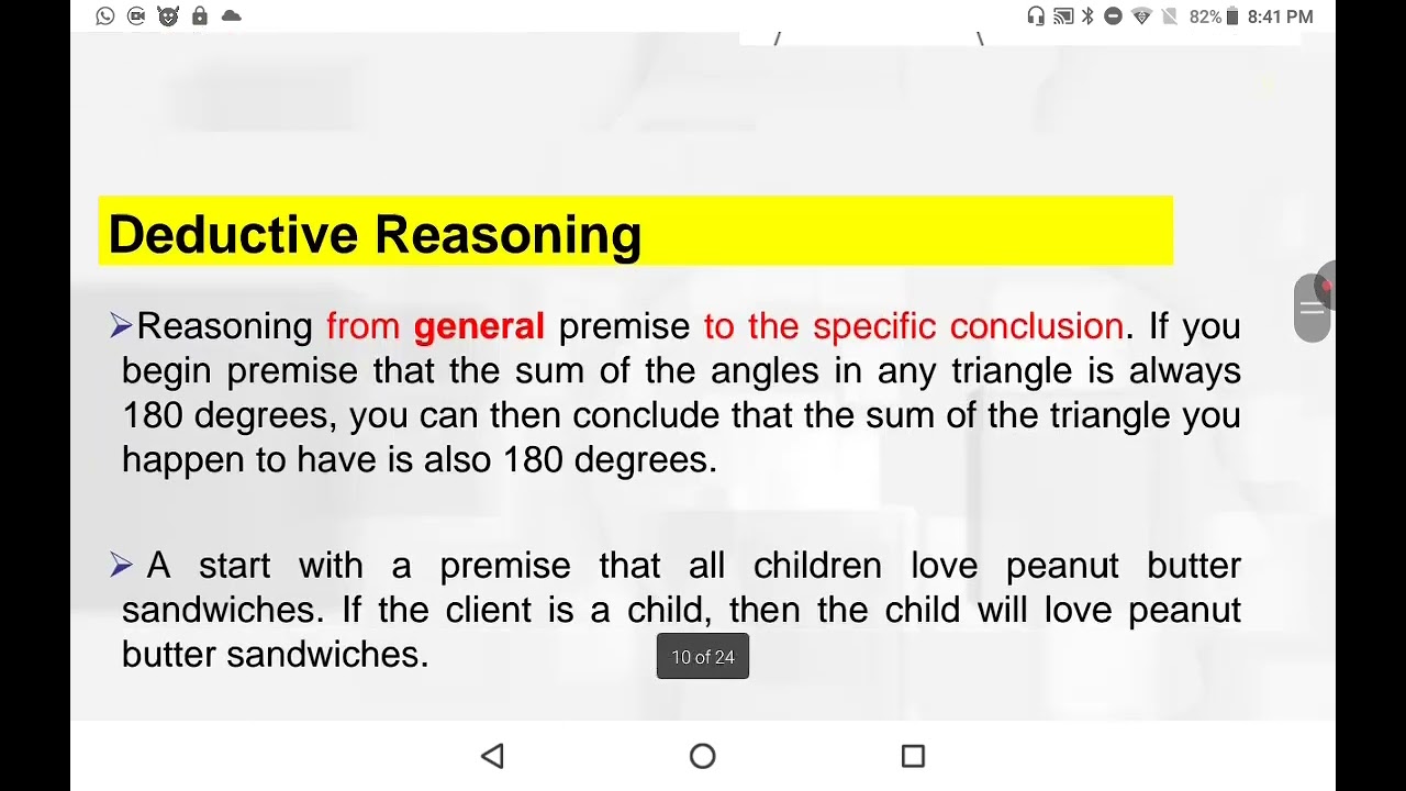 Fundemental 1 | Critical thinking and the nursing process 
