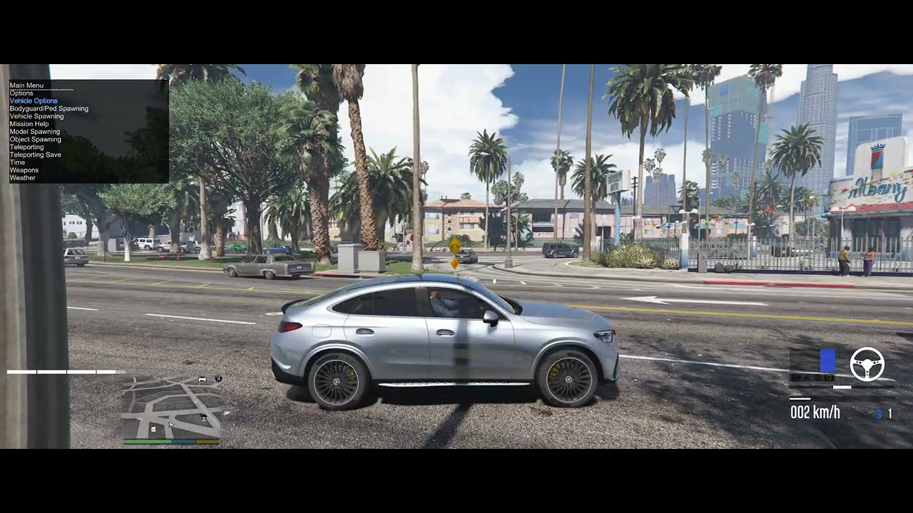GTA V | 2023 BENZ GLC Coupe AMG Line Version [Add-On | Tuning | Animation] 2.0 Version By RACE Team