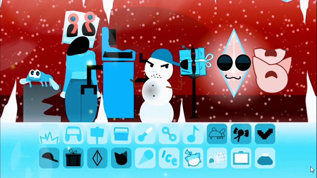 🧊 Cool As Ice Phase 2 💫 frozen rhythm storm 🎧💥 incredibox sprunki animation