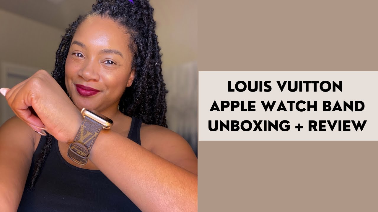Louis Vuitton Apple Watch Band | Authentic Repurposed | Etsy Seller