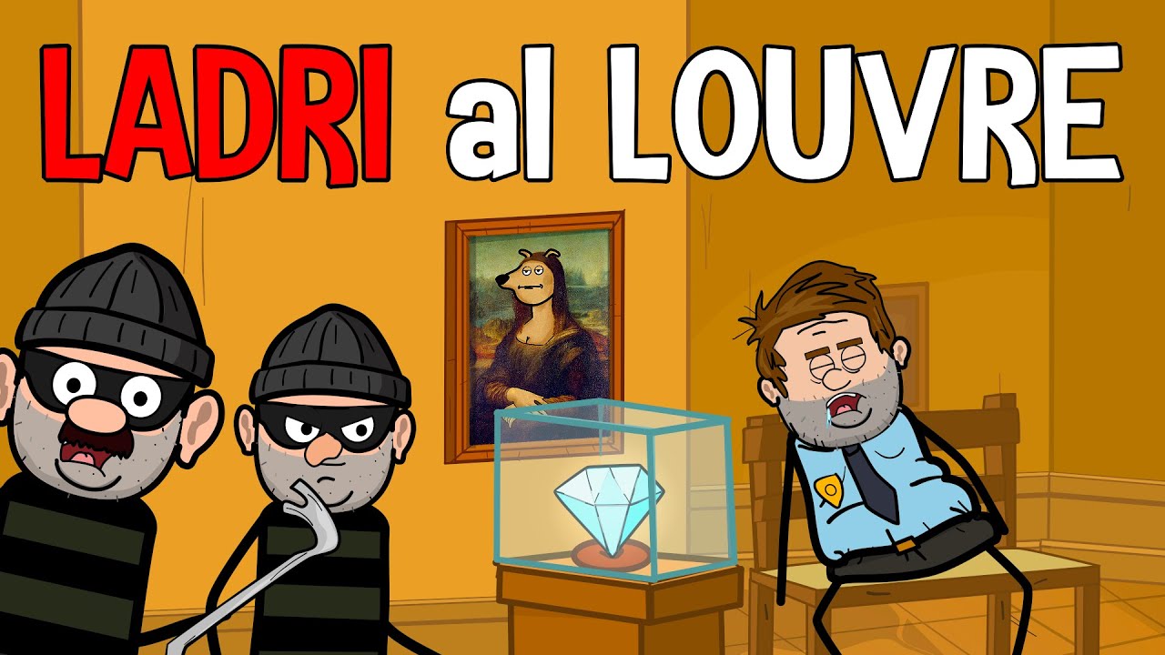 COME I LADRI HANNO RUBATO AL LOUVRE