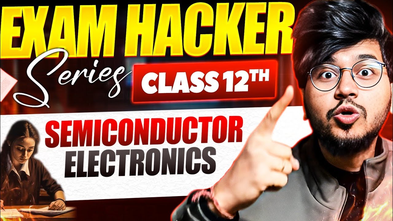 SEMICONDUCTOR ONE SHOT COMPLETE CHAPTER 🔥 CLASS 12 PHYSICS || CLASS 12 PHYSICS ONE SHOT BY MUNIL SIR