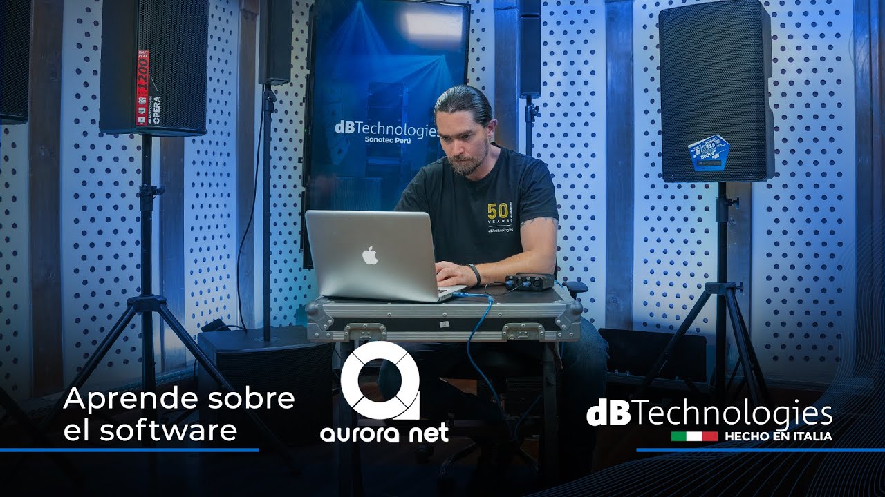 ¿Qué es AURORA NET? Por Jorge Araiza, el ingeniero de aplicaciones de dB Technologies