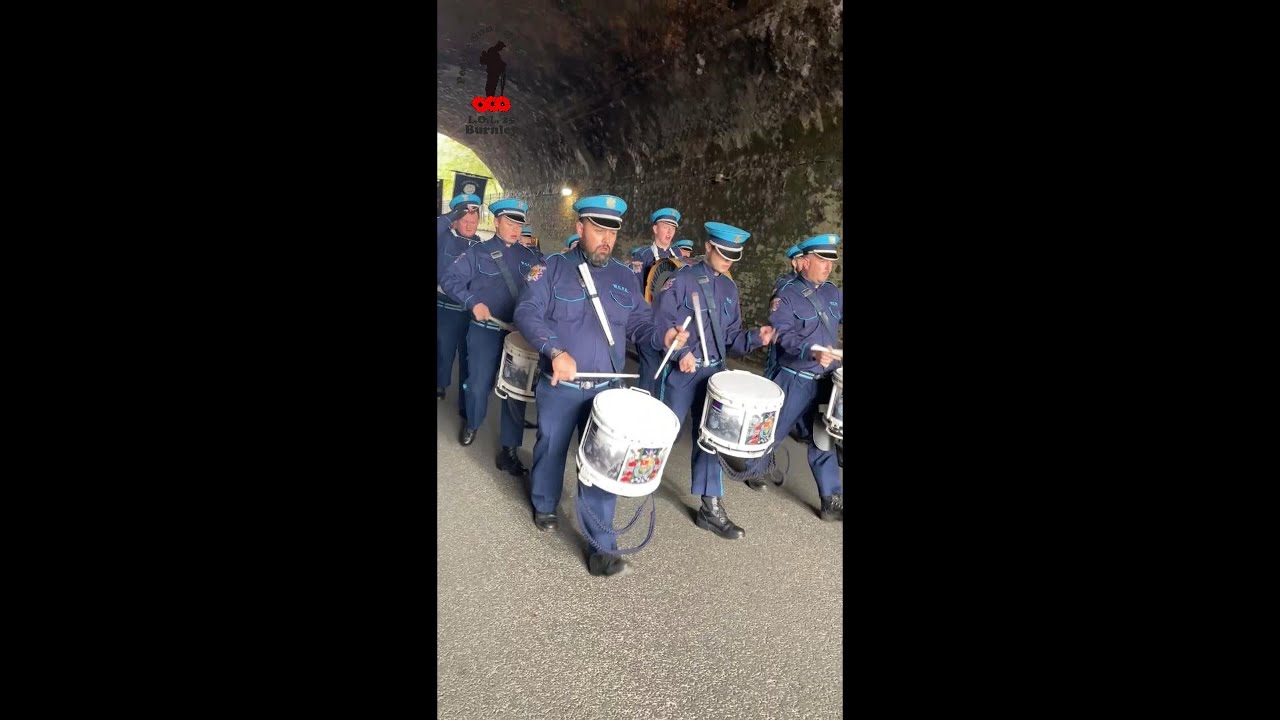 Northallerton Orange Parade 2025, Under the Bridges