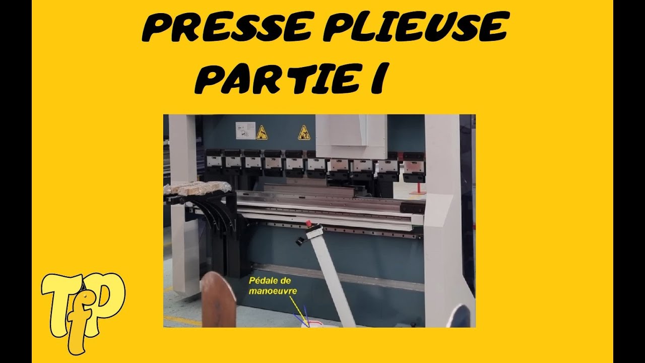 Presse plieuse partie 1