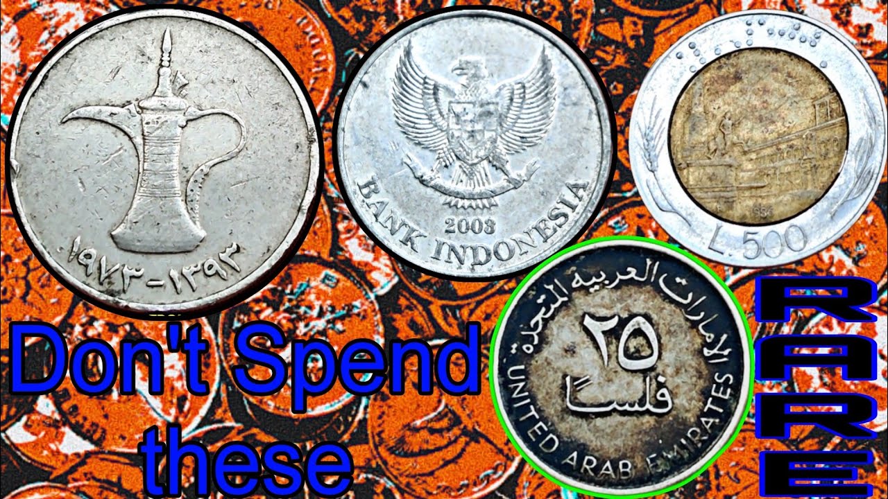 Best & Worst Very Expensive coins from UAE, Zambia, Italy, china and Indonesia  Trends