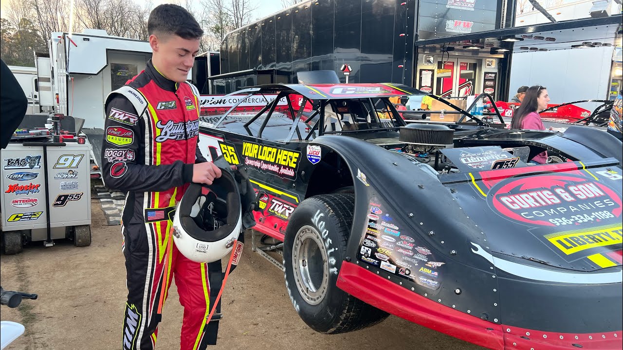 “YOU CANT PARK THERE” First Super Late Model race!!!