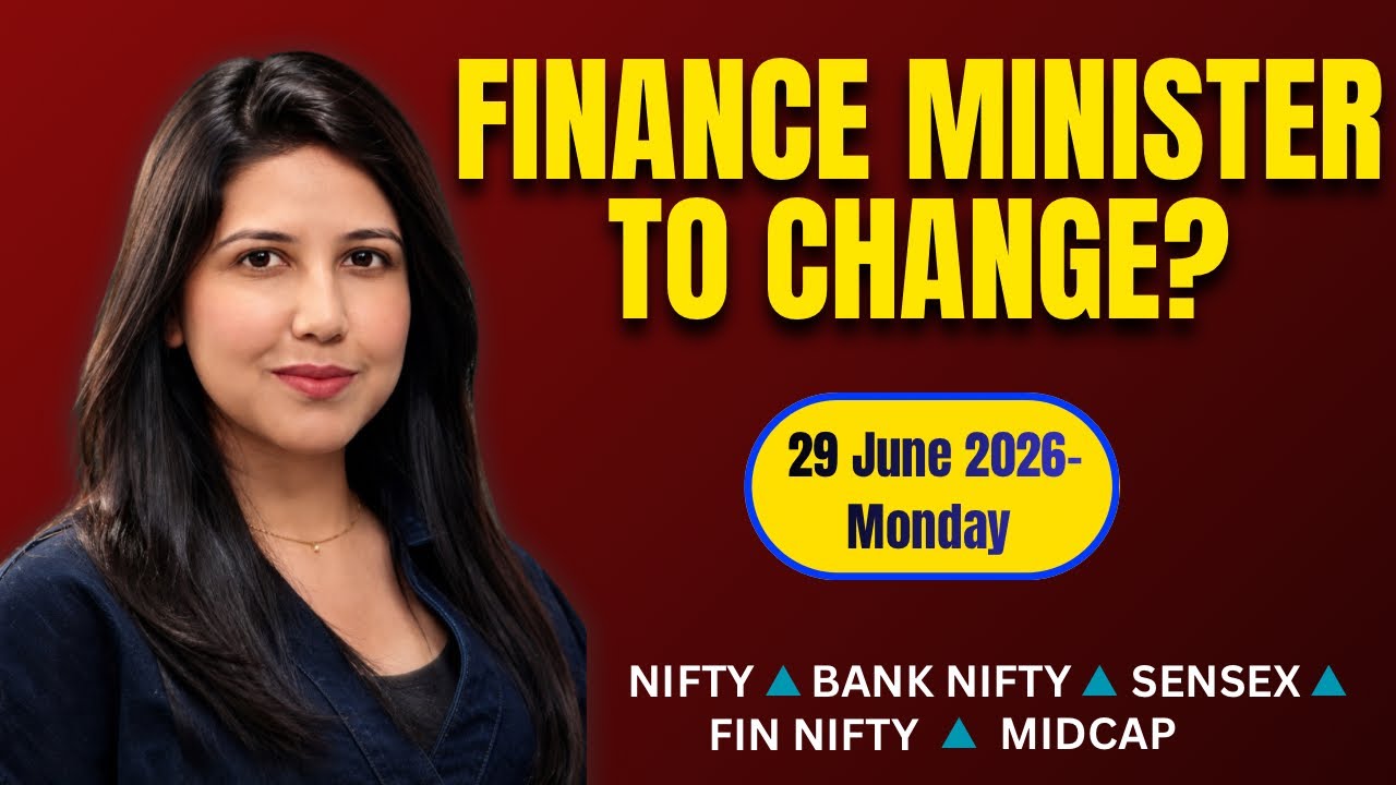 Nifty Tomorrow & Bank Nifty Prediction for 29 June 2026 | Sensex tomorrow | Payal Arora