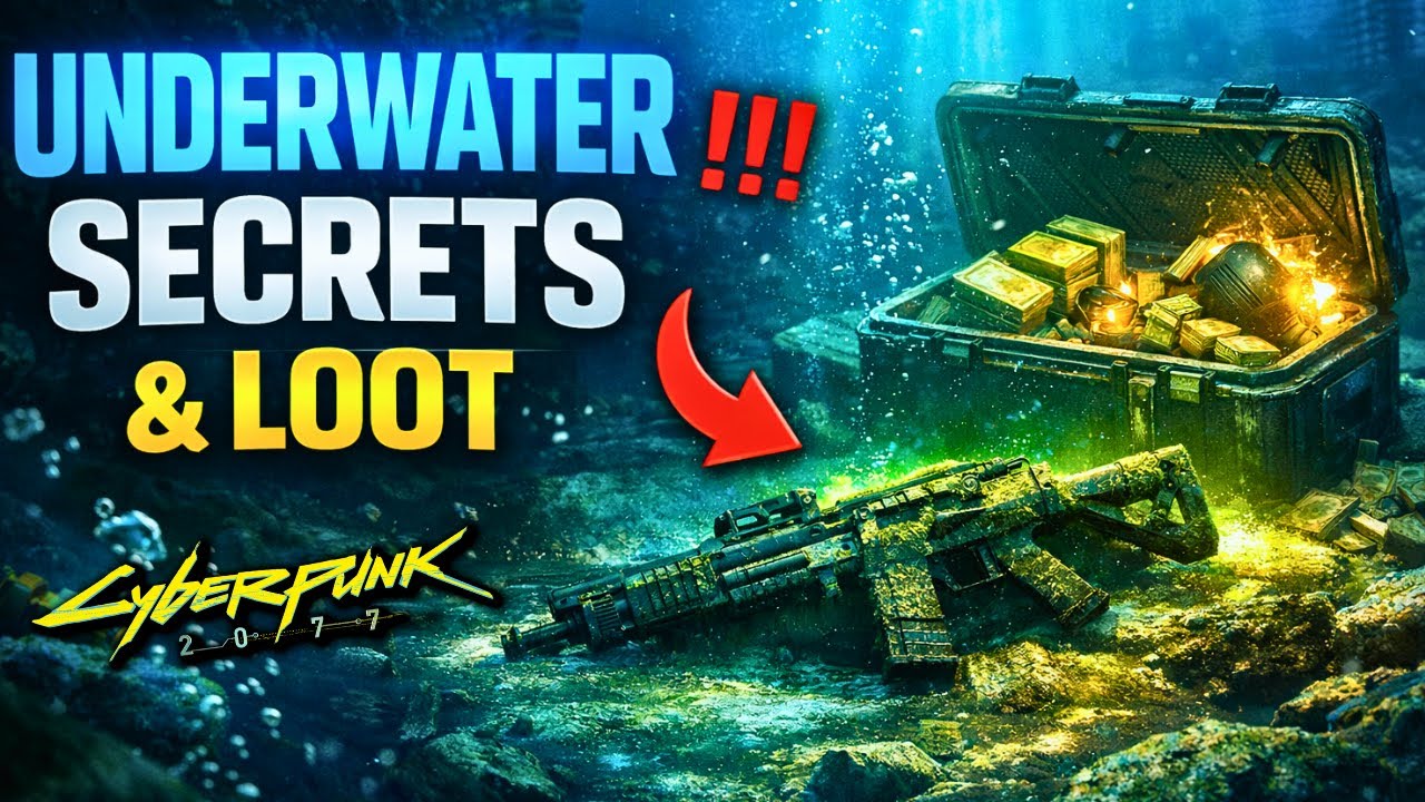 Cyberpunk 2077 - Hidden Underwater Secrets & Drowned Loot (Locations & Guide)