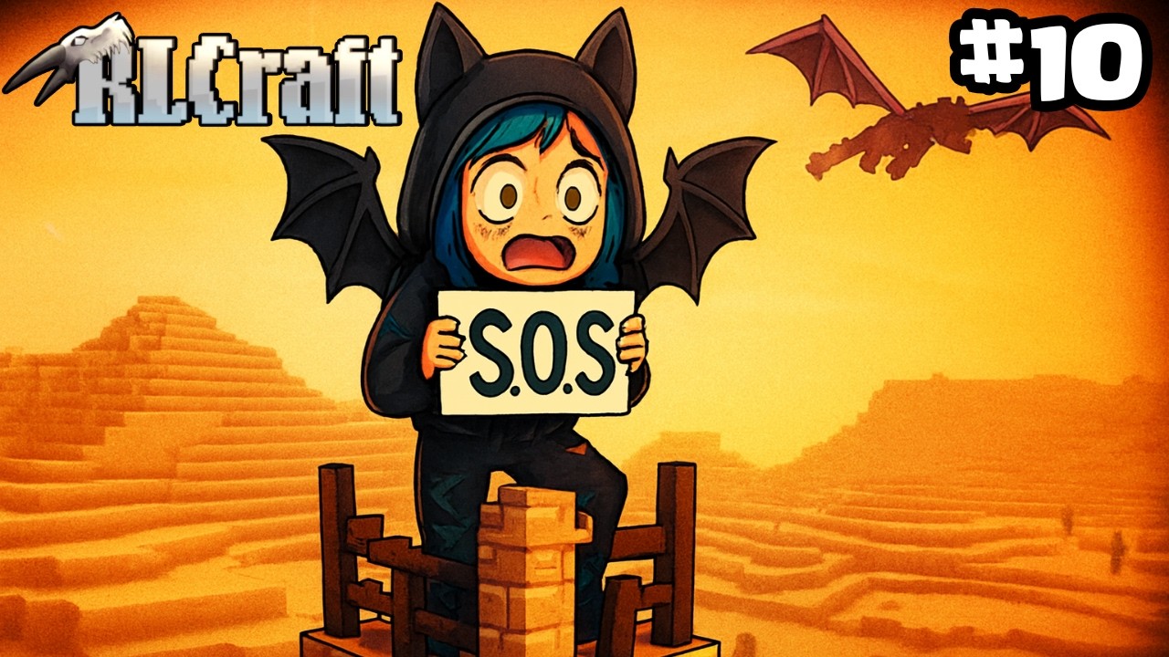 TORNIAMO NEL DESERTO e CERCHIAMO DI ADDOMESTICARE UN VENTORAPTOR!! Gameplay RLCraft - Ep.10