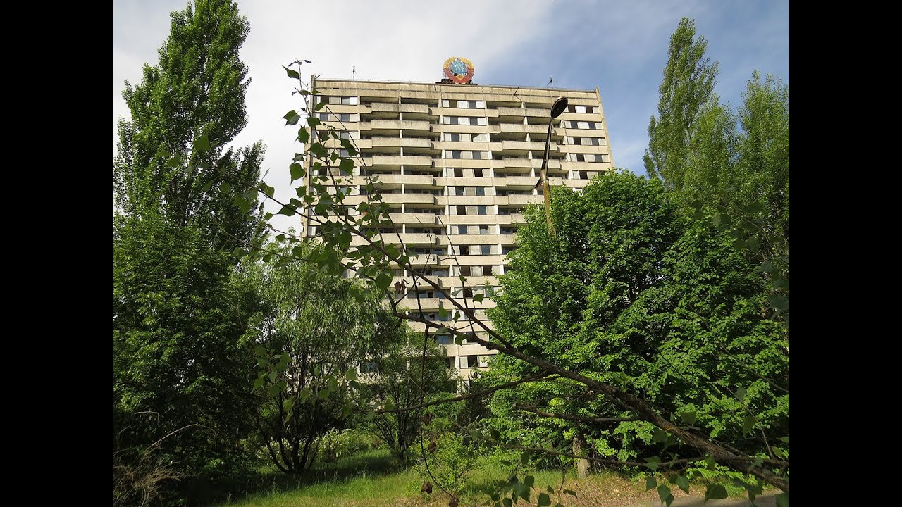 Путешествие по Припяти #4. 16-этажка СССР / Trip in Pripyat #4. 16-story building