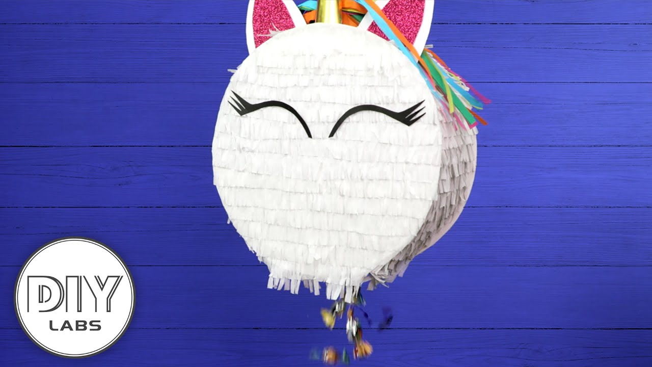 UNICORN🦄 Piñata Party Paper Craft | Fast-n-Easy | DIY Labs