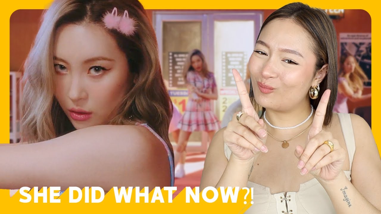 선미 (SUNMI) 'You can't sit with us' MV REACTION