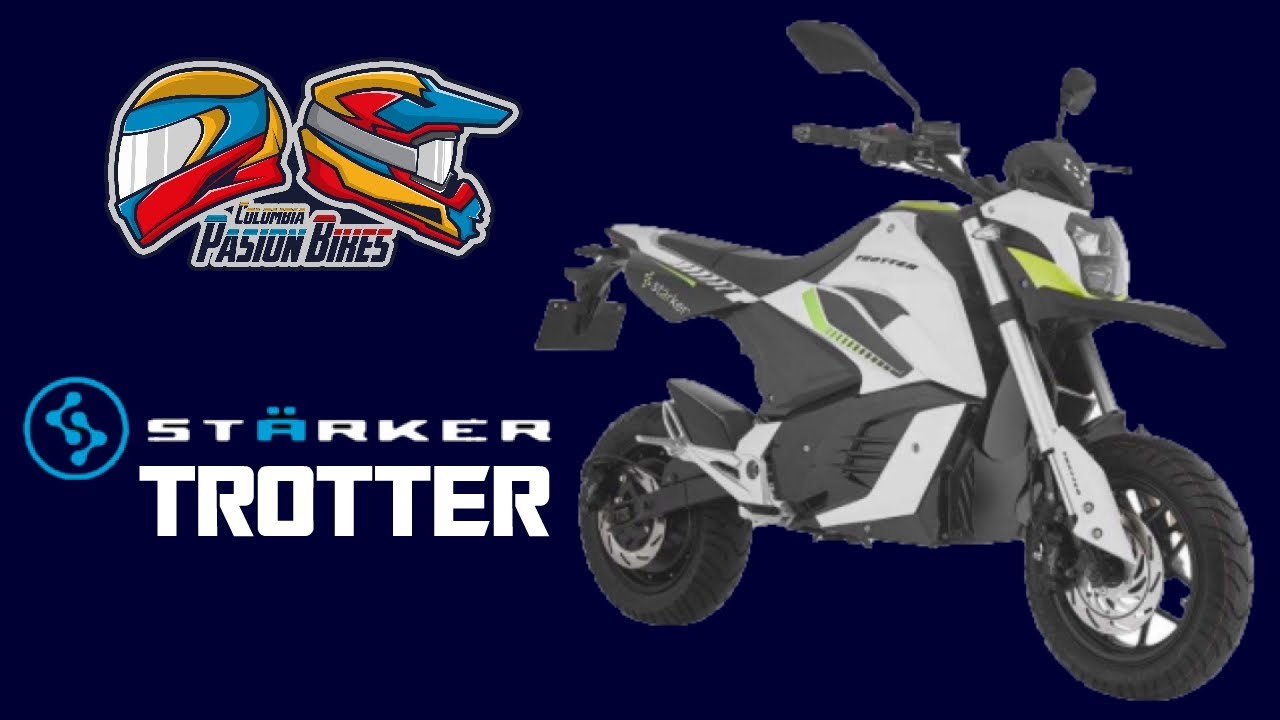 2018 Starker TROTTER Prueba Rápida, Primeras Impresiones (Moto Eléctrica)