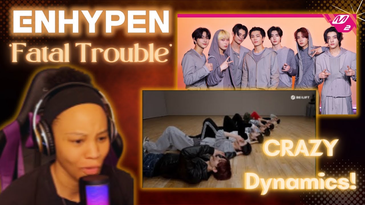 ENHYPEN  'Fatal Trouble' Dance Practice, SPECIAL STAGE & Relay Reaction! | LIVelyAntics