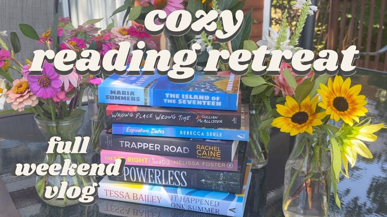 READING RETREAT; *full retreat weekend vlog*