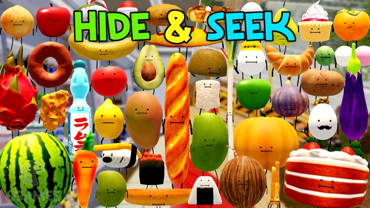 Hide and Seek with ALL FOODS - Secret Staycation [Roblox]