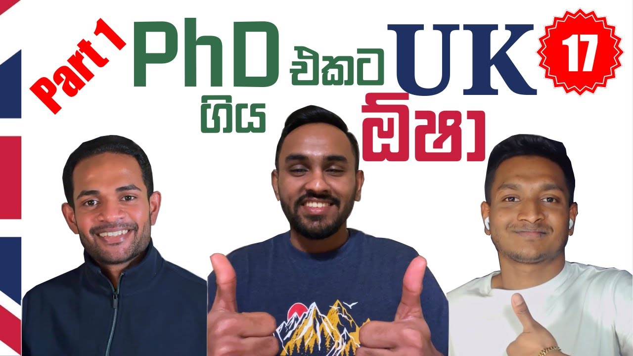 Journey of Oshada! (PHD student from Sri Lanka) #sinhala