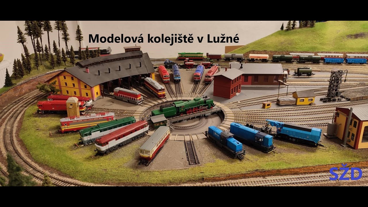 Modelová kolejiště v Lužné