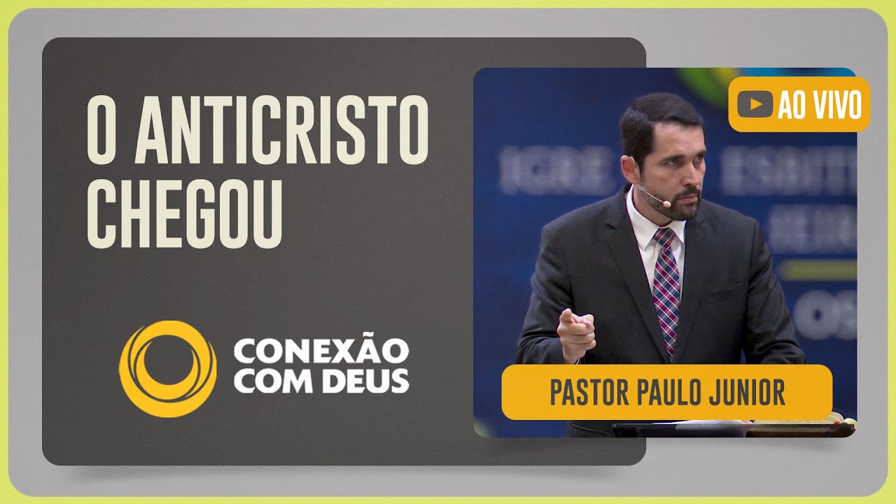 CONEXÃO COM DEUS AO VIVO | Pr. Paulo Junior | Igreja Presbiteriana de Pinheiros | IPP TV
