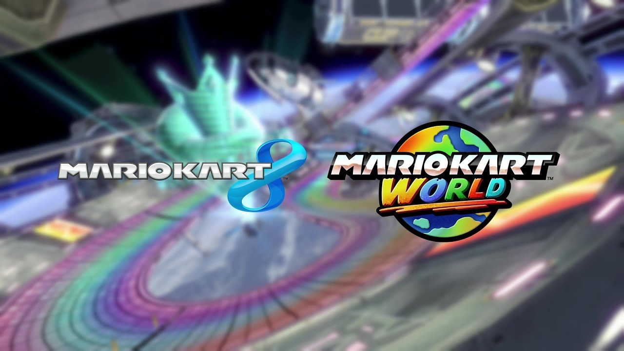 Mario Kart 8: Rainbow Road MASHUP (Wii U+NS2) + FINAL LAP Version !