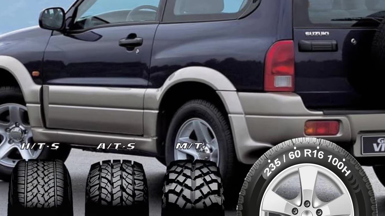 Pneu para Grand Vitara / Tracker