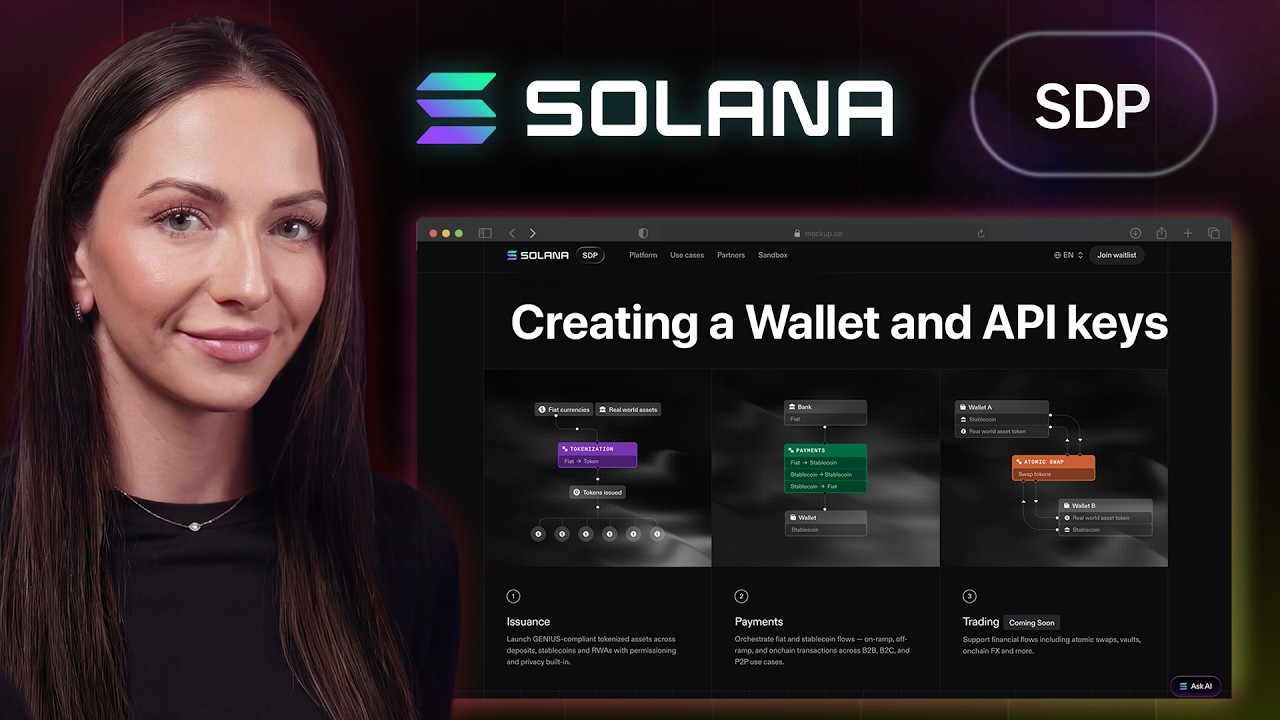 Создание кошелька и ключей API | Платформа разработчика Solana