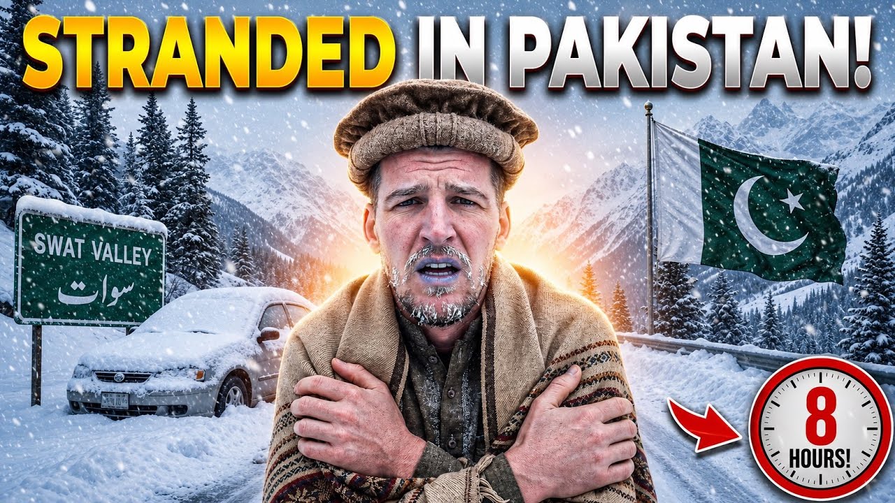 8 часов в ловушке в долине Сват в Пакистане 🇵🇰