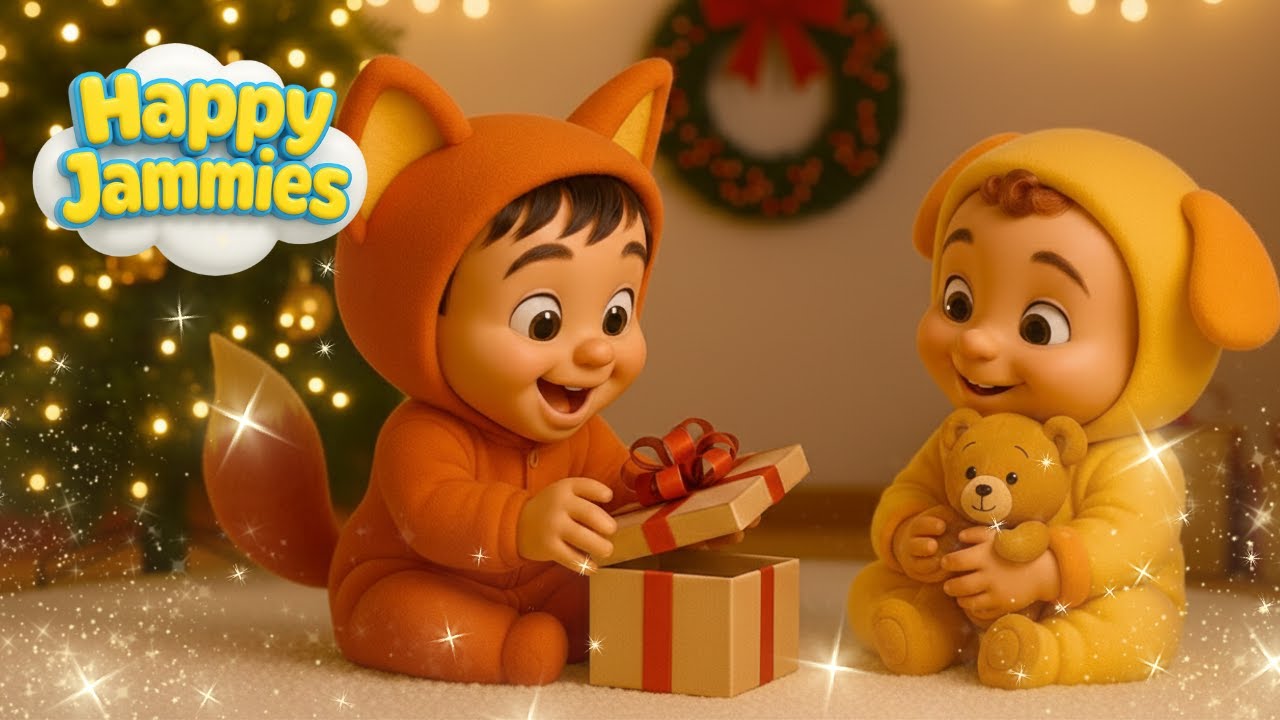 Deck the Halls & Best Traditional Christmas Songs for Kids 🎄 | Happy Jammies - Kids Songs