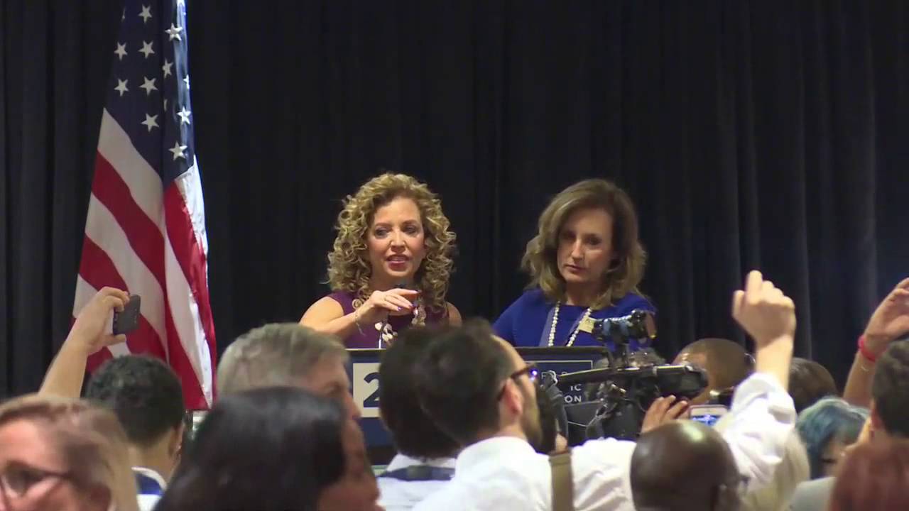 Debbie Wasserman Schultz booed off stage at DNC event
