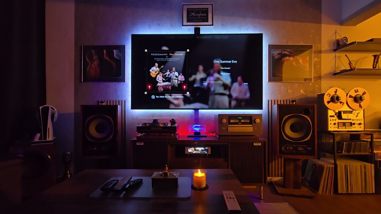 Accuphase E800,  Tannoy LGM 12, Rose RS250 